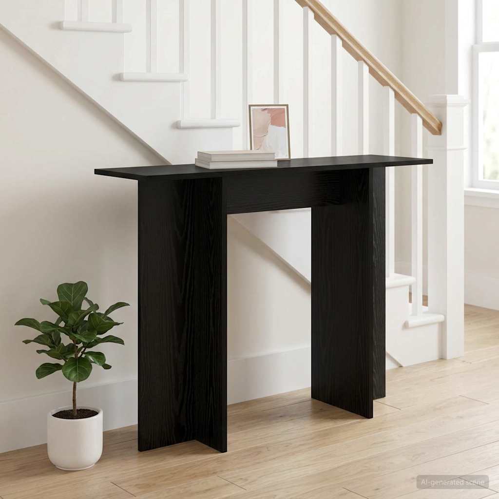Console Table 100 X 30 X 75 Cm Engineered Wood