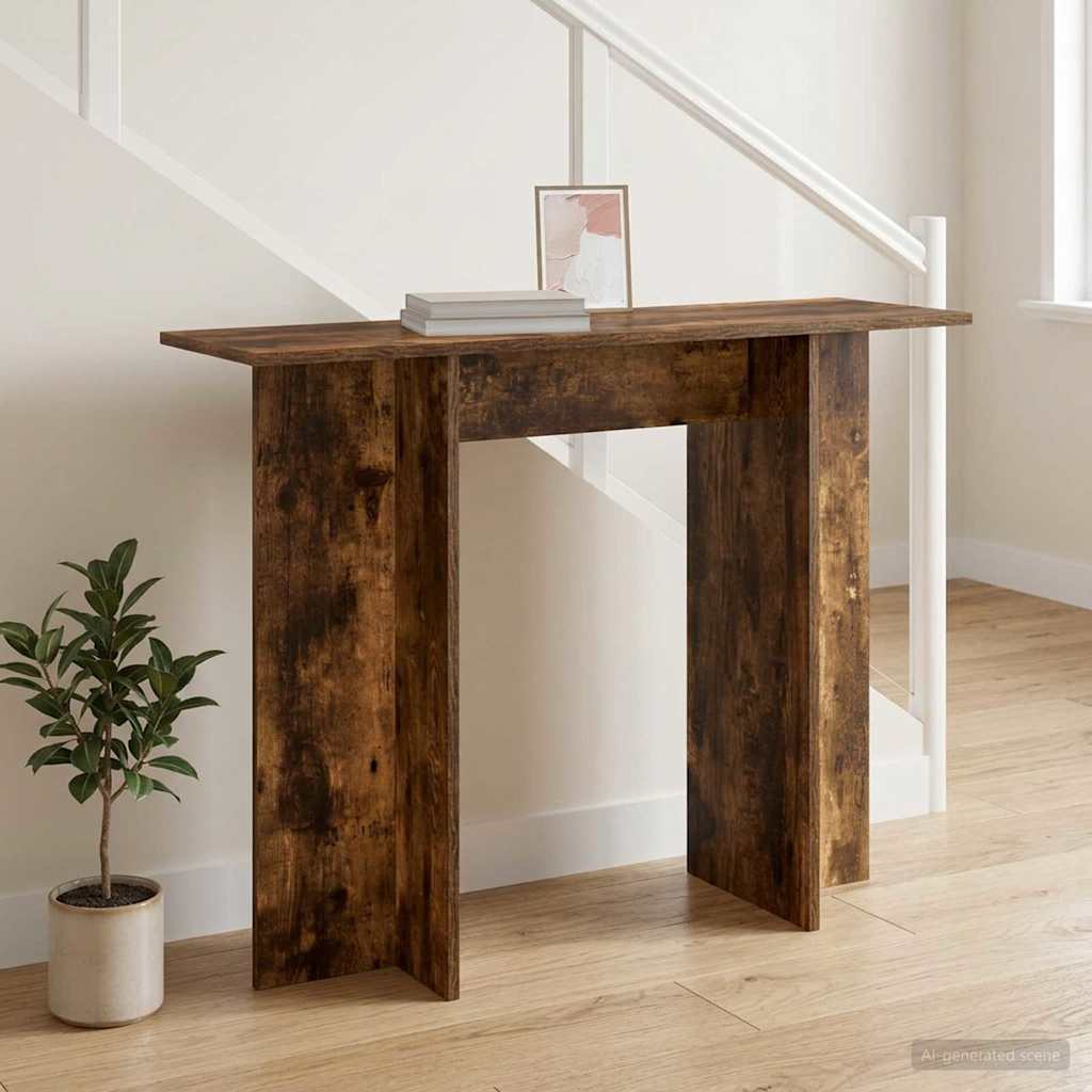 Console Table 100 X 30 X 75 Cm Engineered Wood