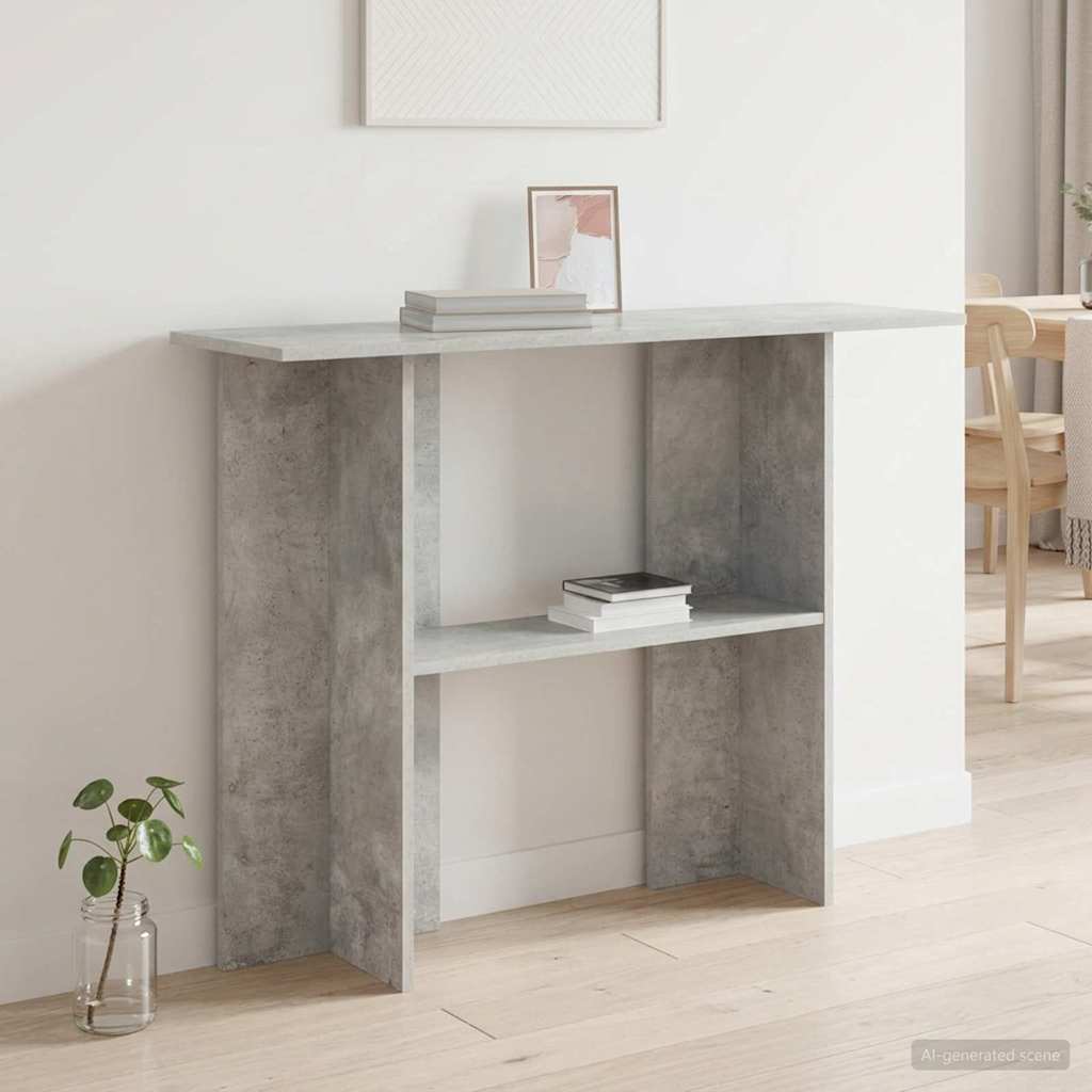 Console Table 100 X 30 X 75 Cm Engineered Wood