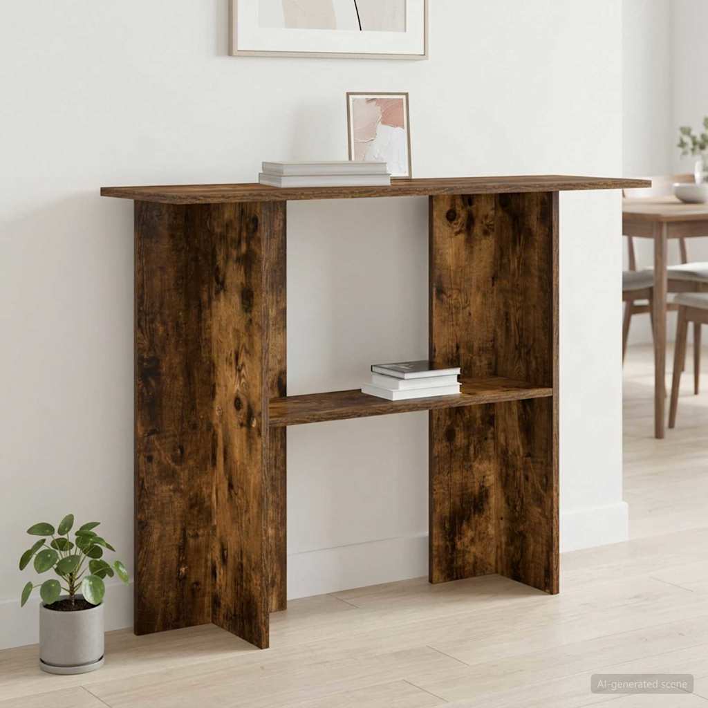 Console Table 100 X 30 X 75 Cm Engineered Wood