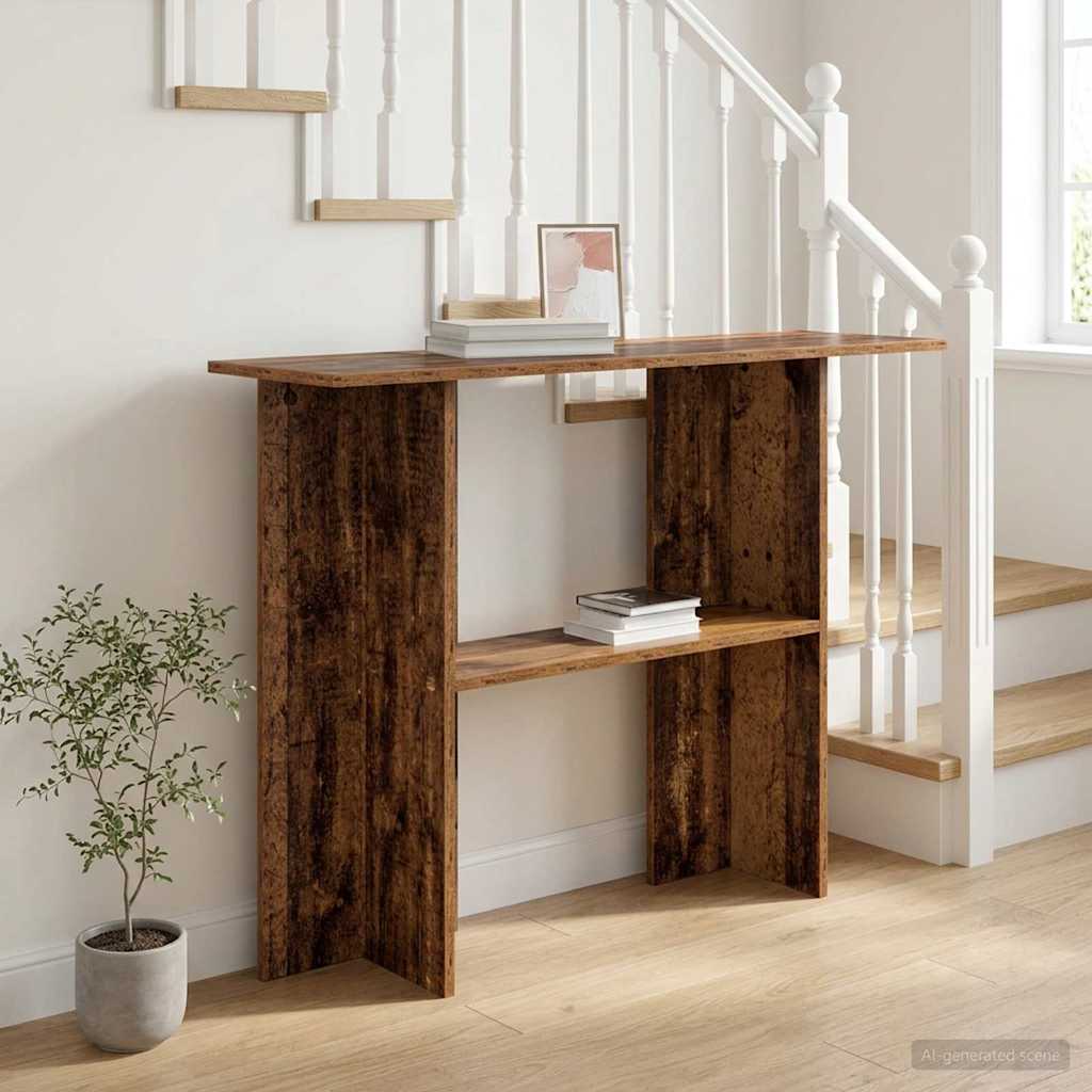 Console Table 100 X 30 X 75 Cm Engineered Wood
