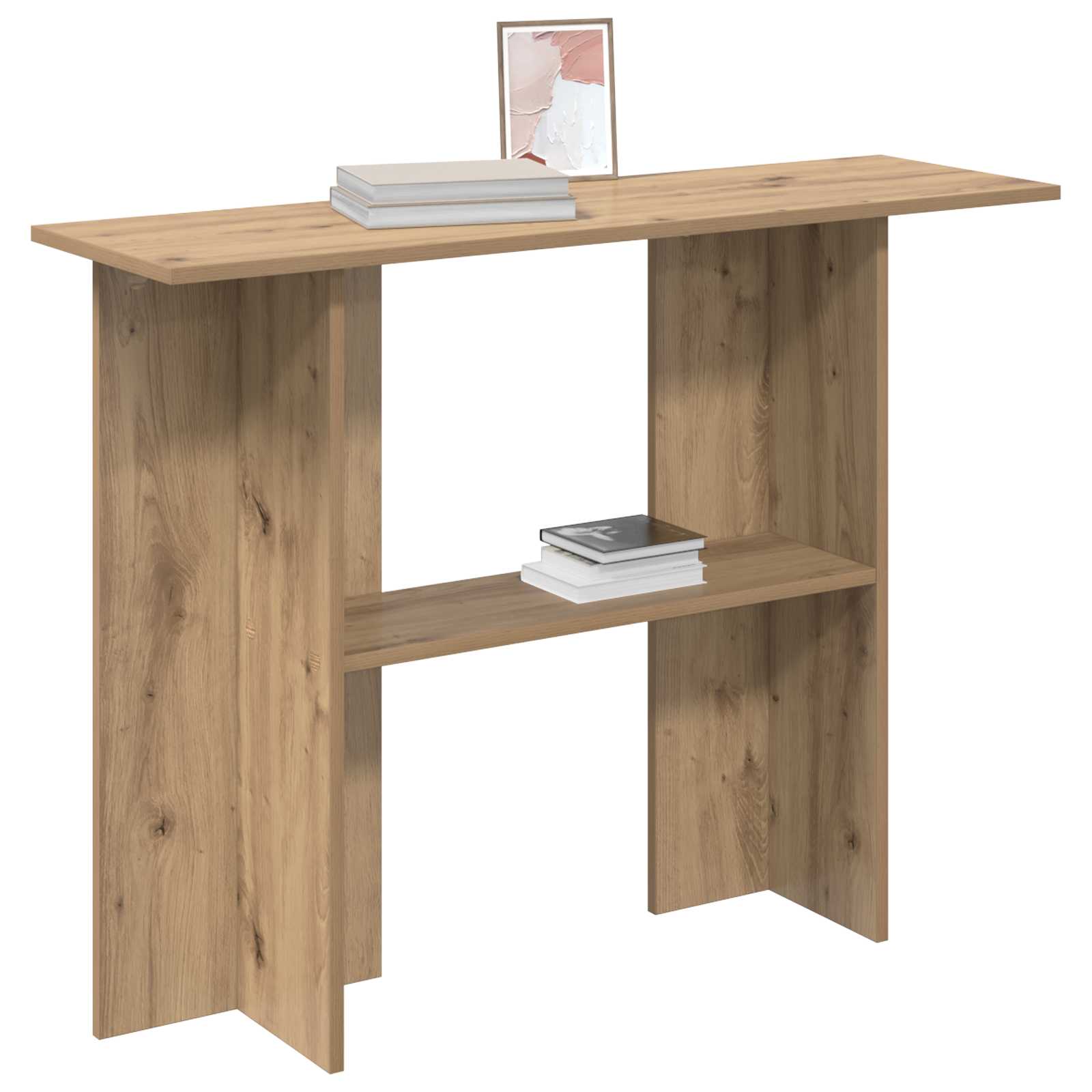 Console Table 100 X 30 X 75 Cm Engineered Wood
