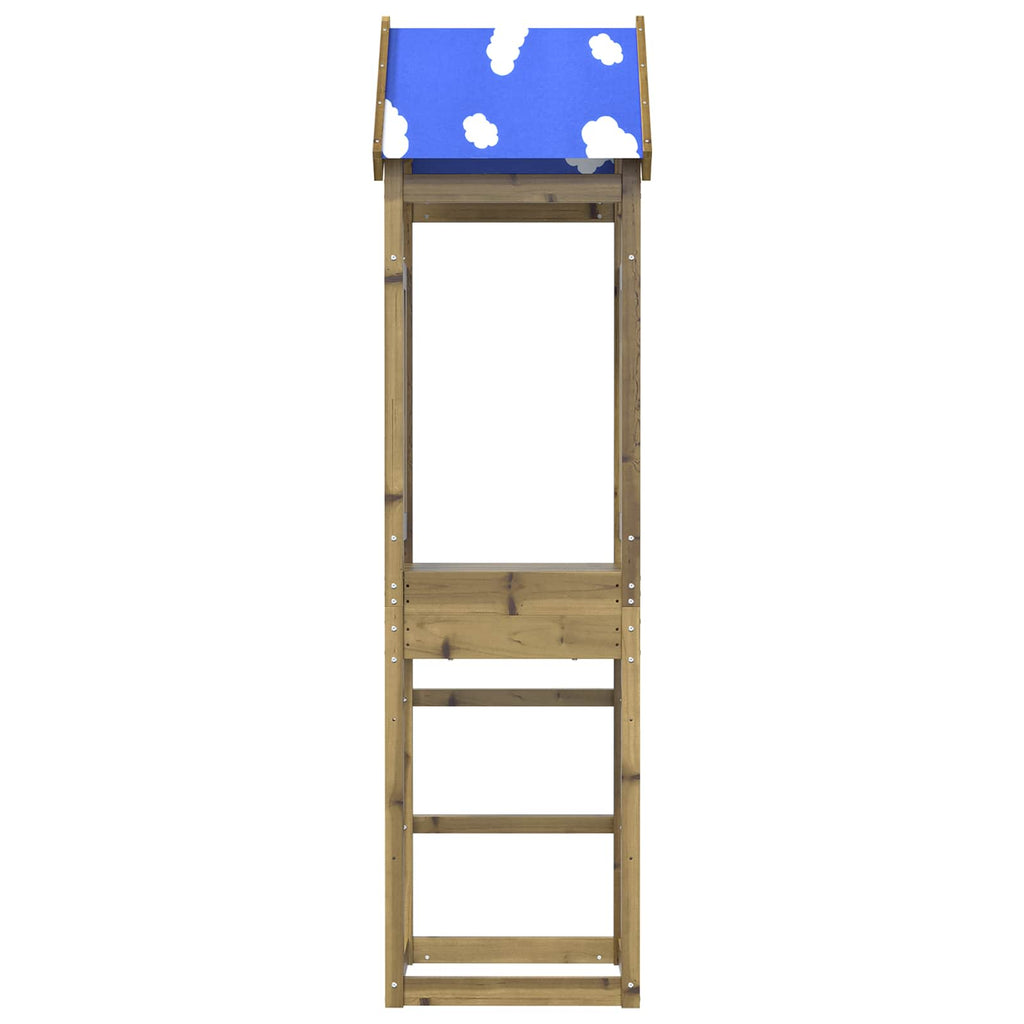 Play Tower Brown 52 5 X 46 5 X 208 Cm