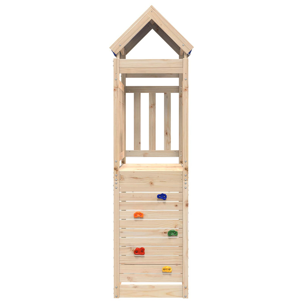 Play Tower Brown 110.5 X 52.5 X 215 Cm