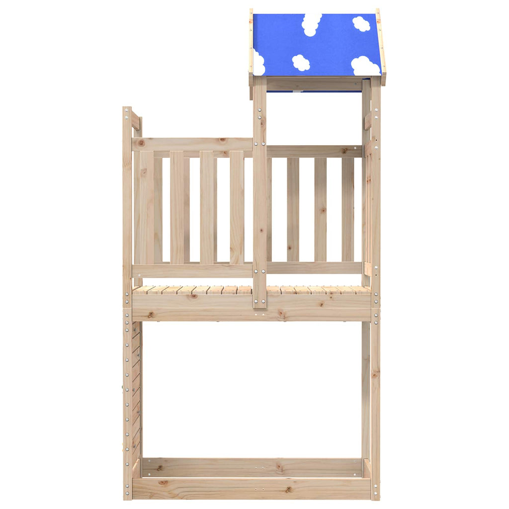 Play Tower Brown 110.5 X 52.5 X 215 Cm