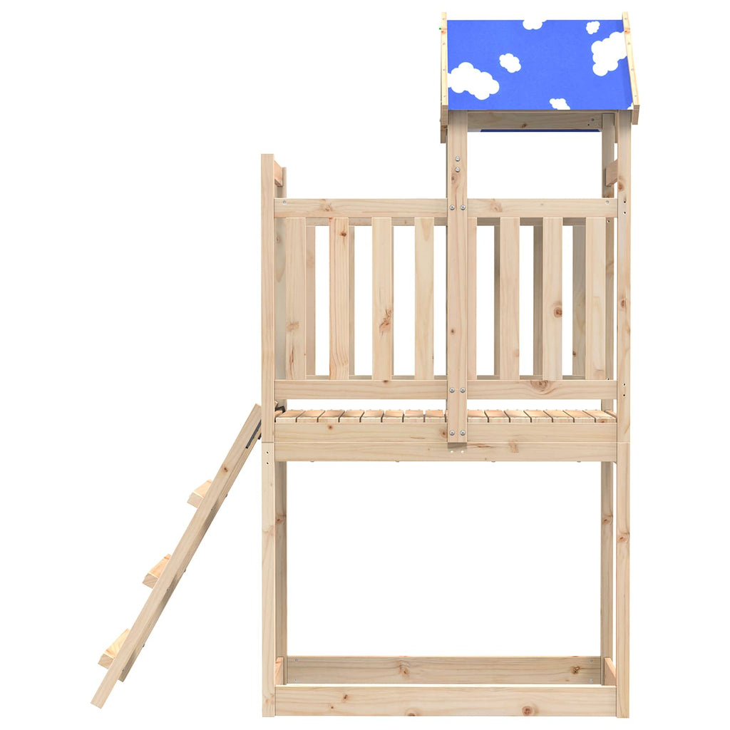Play Tower Brown 52.5 X 110.5 X 215 Cm