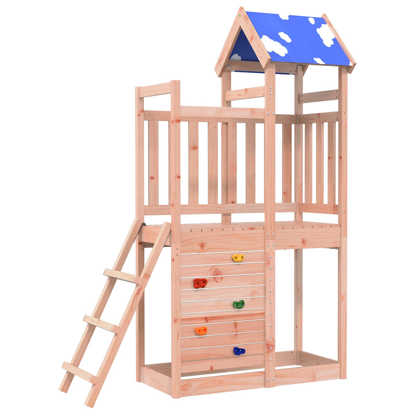 Play Tower Brown 110.5 X 52.5 X 215Cm