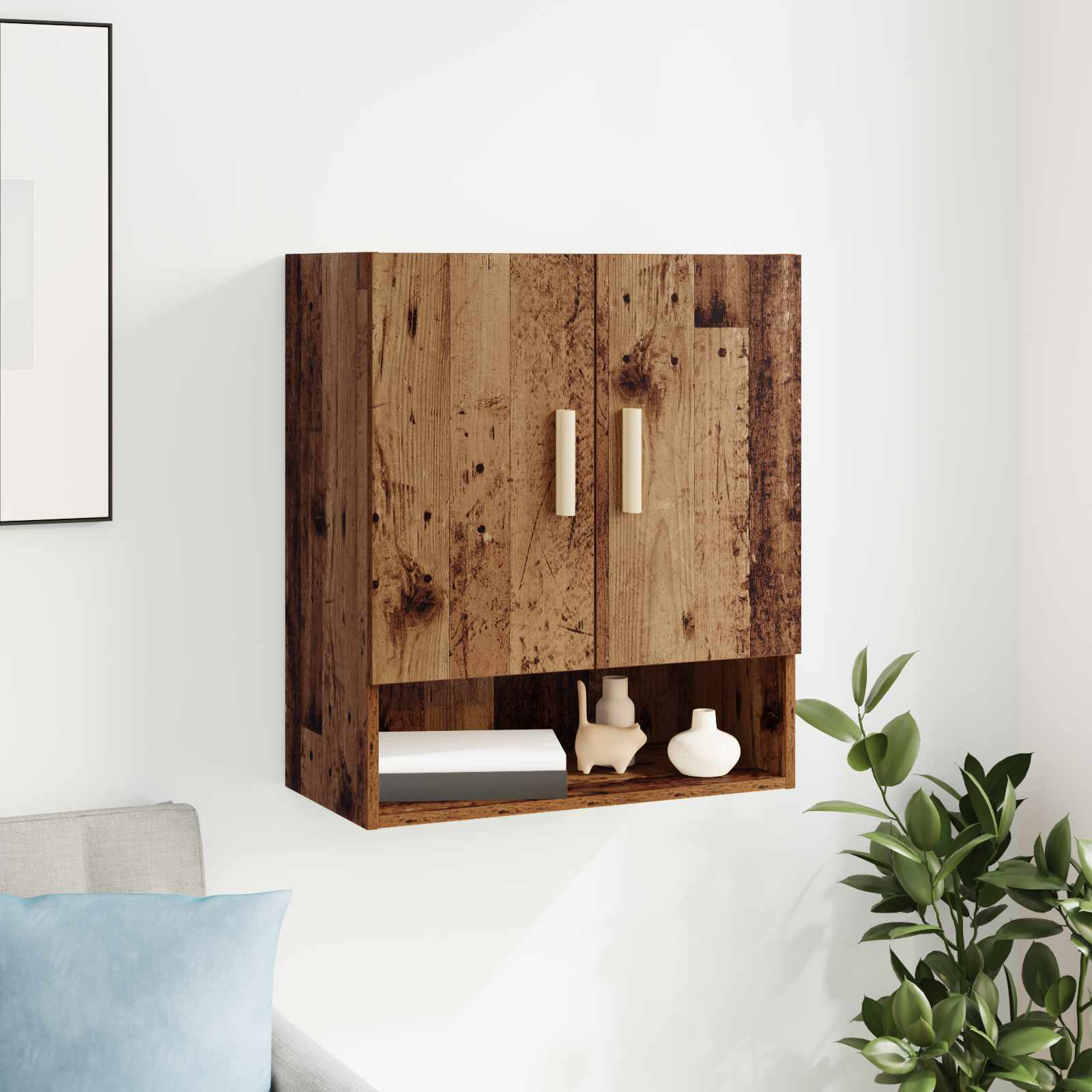 Wall Cabinet 60X31X70 Cm Engineered Wood