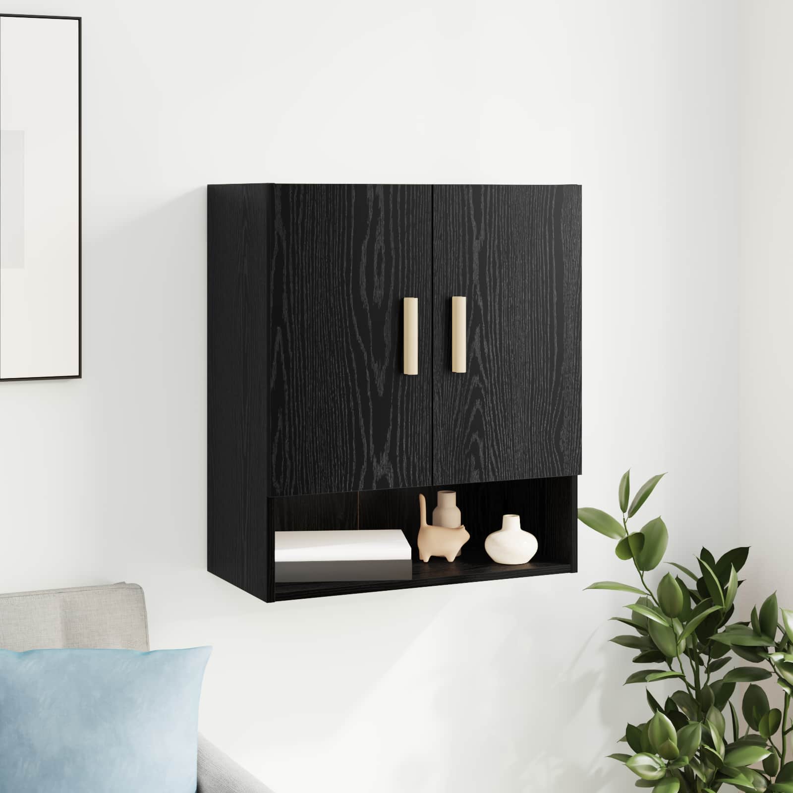 Wall Cabinet 60X31X70 Cm Engineered Wood