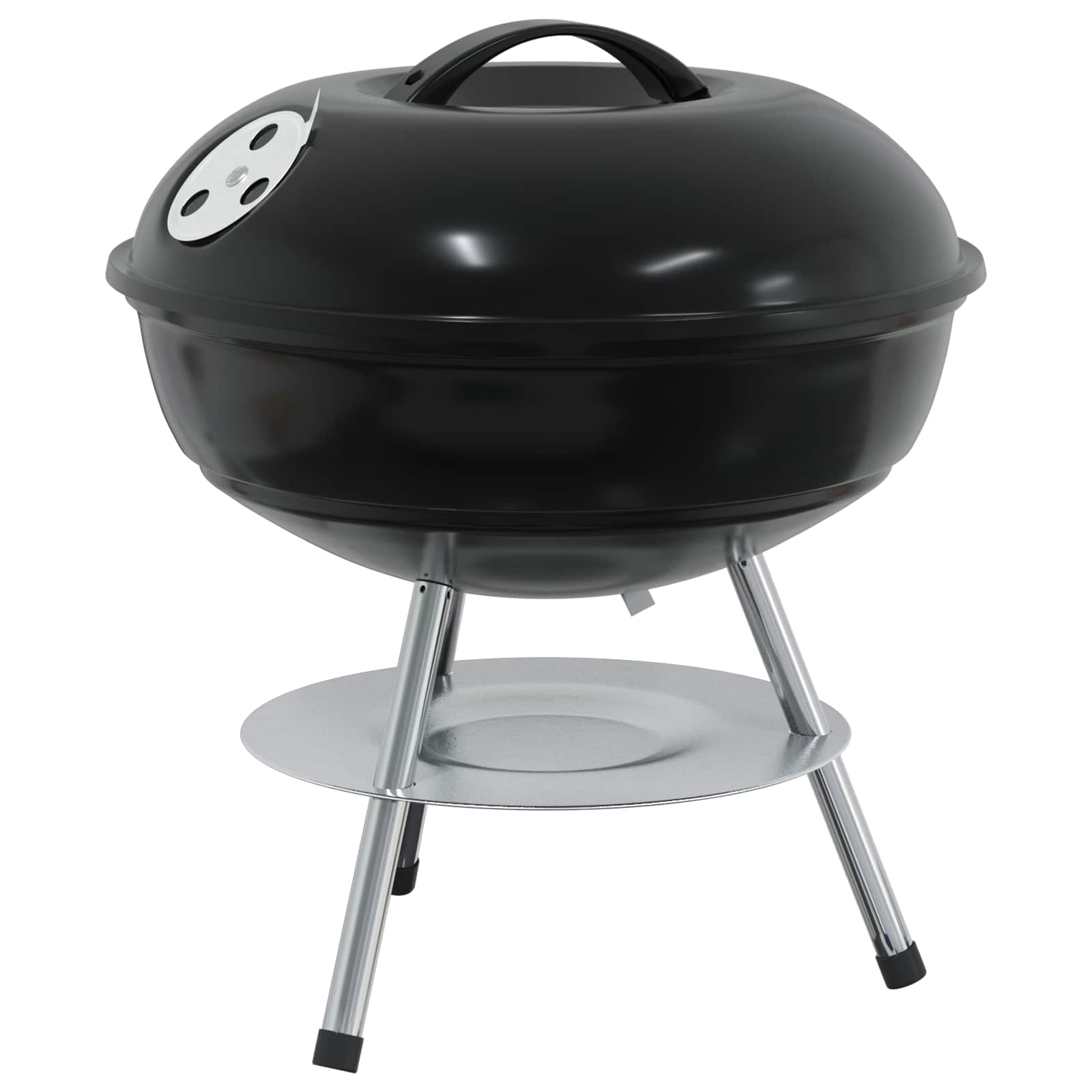 Charcoal Grill Black 36.5 X 36.5 X 40 Cm