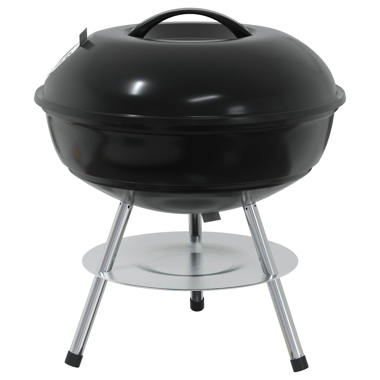 Charcoal Grill Black 36.5 X 36.5 X 40 Cm