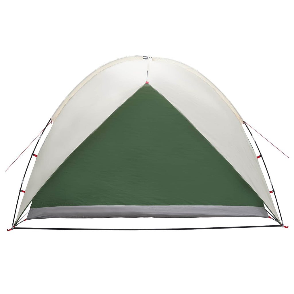 Camping Tent With Rainfly Water-Resistant Dome Green