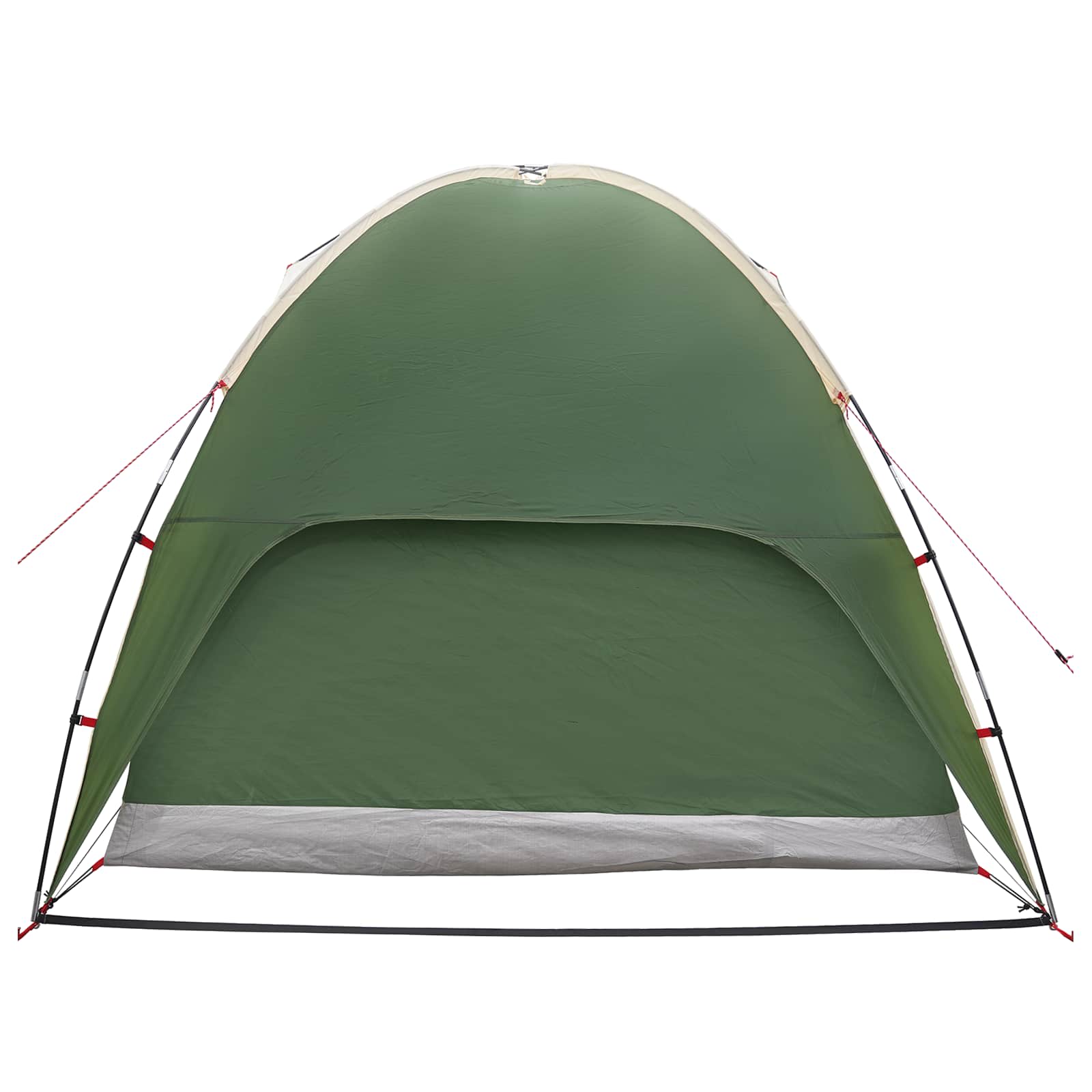 Camping Tent With Rainfly Water-Resistant Dome Green