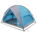 Camping Tent With Rainfly Water-Resistant Dome Blue