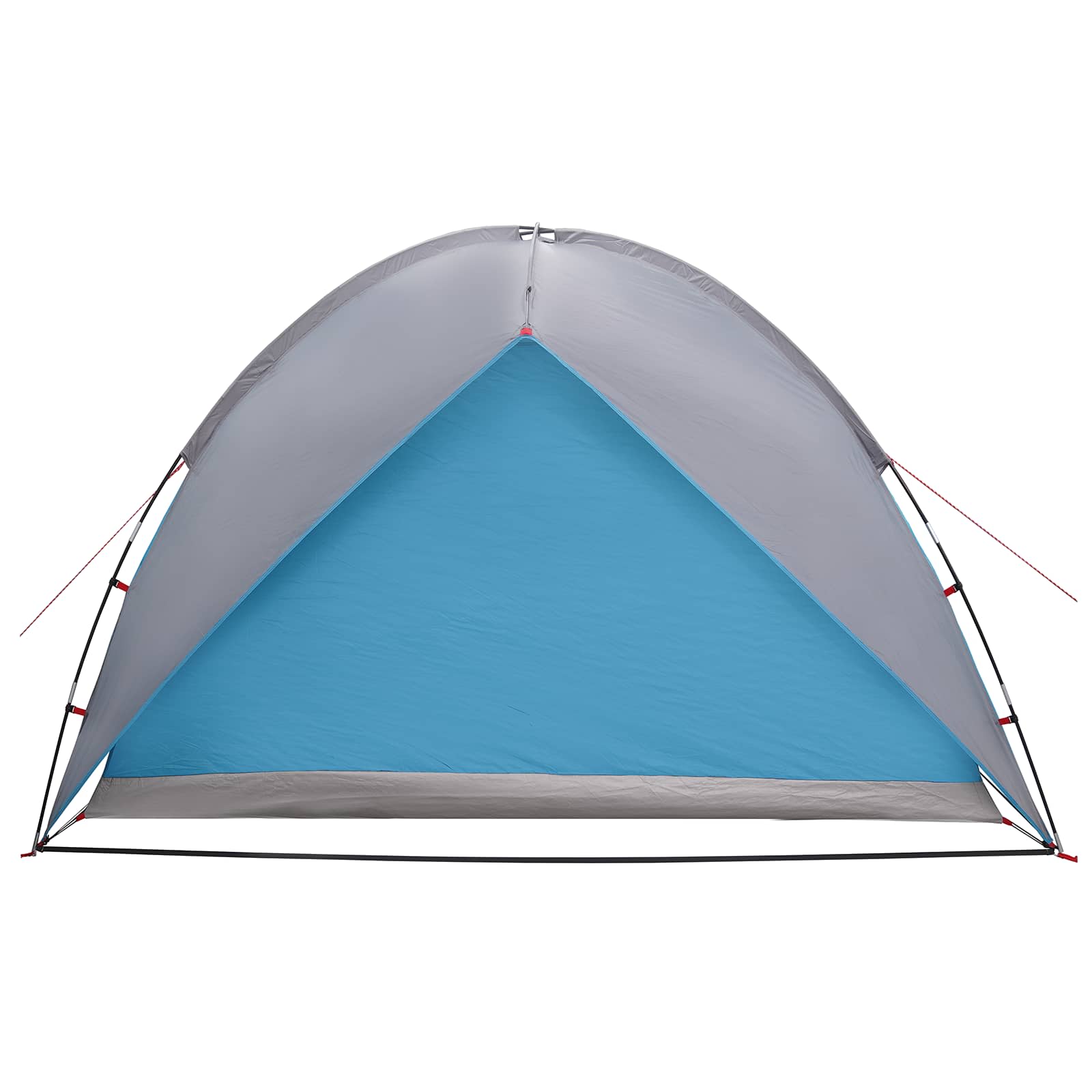Camping Tent With Rainfly Water-Resistant Dome Blue