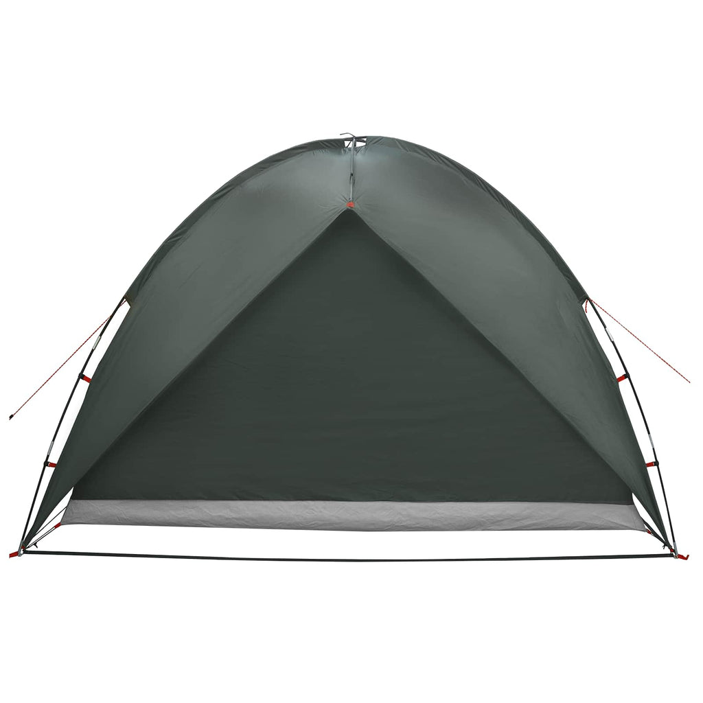 Camping Tent With Rainfly Water-Resistant Dome Army Green