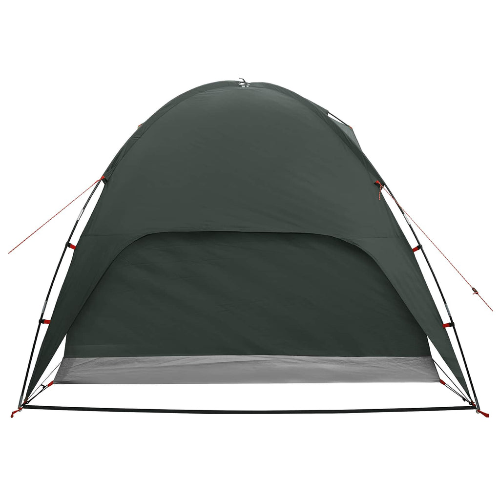 Camping Tent With Rainfly Water-Resistant Dome Army Green