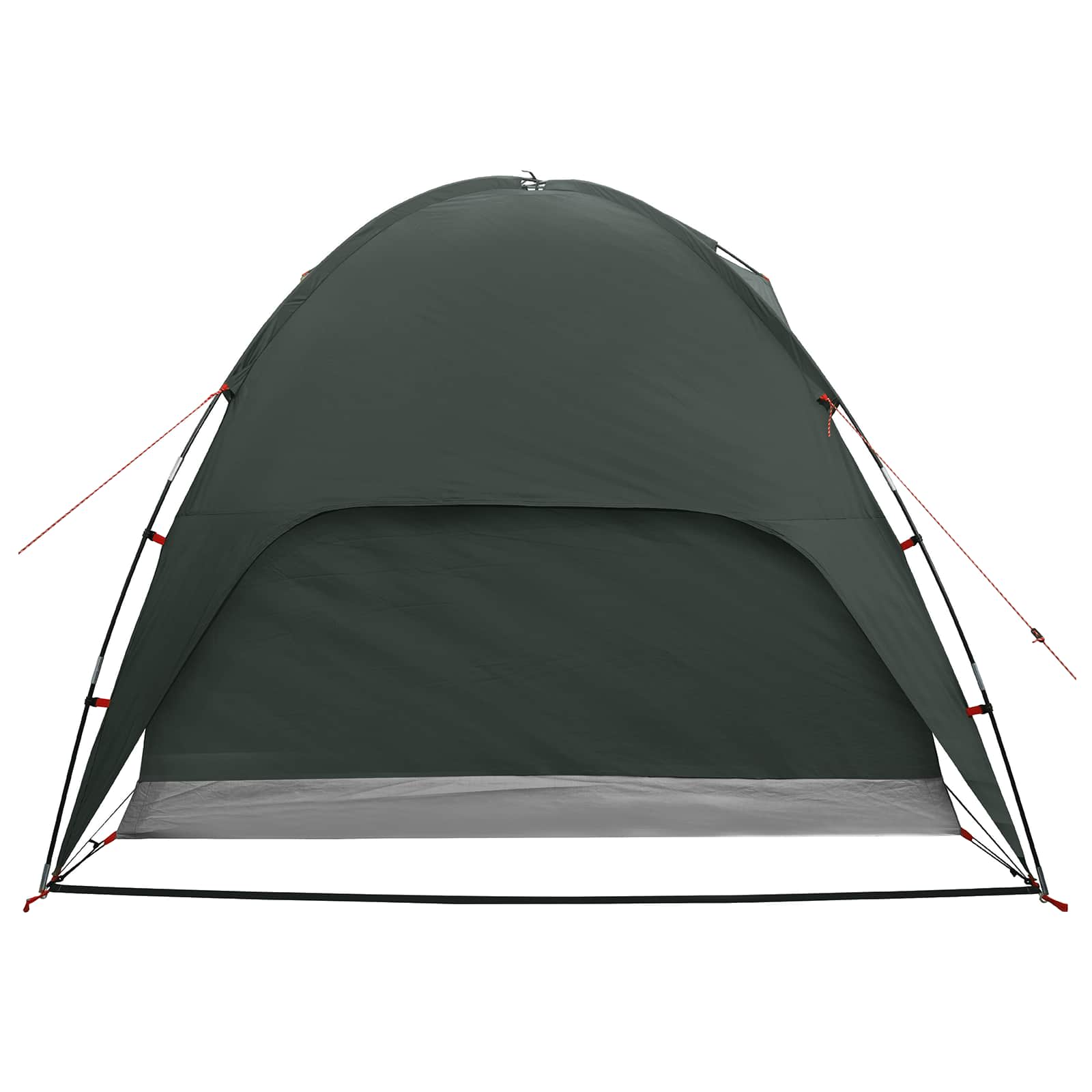 Camping Tent With Rainfly Water-Resistant Dome Army Green