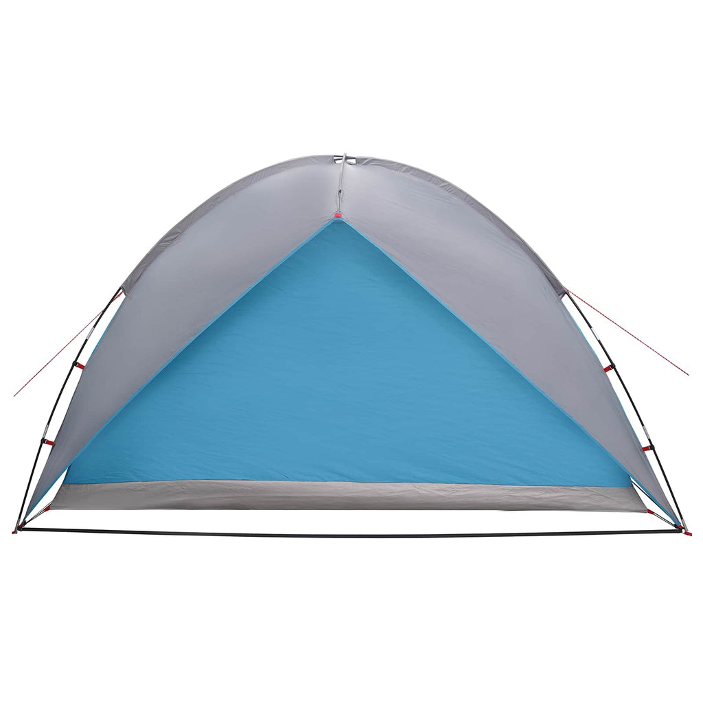 Camping Tent With Rainfly Water-Resistant Dome Blue