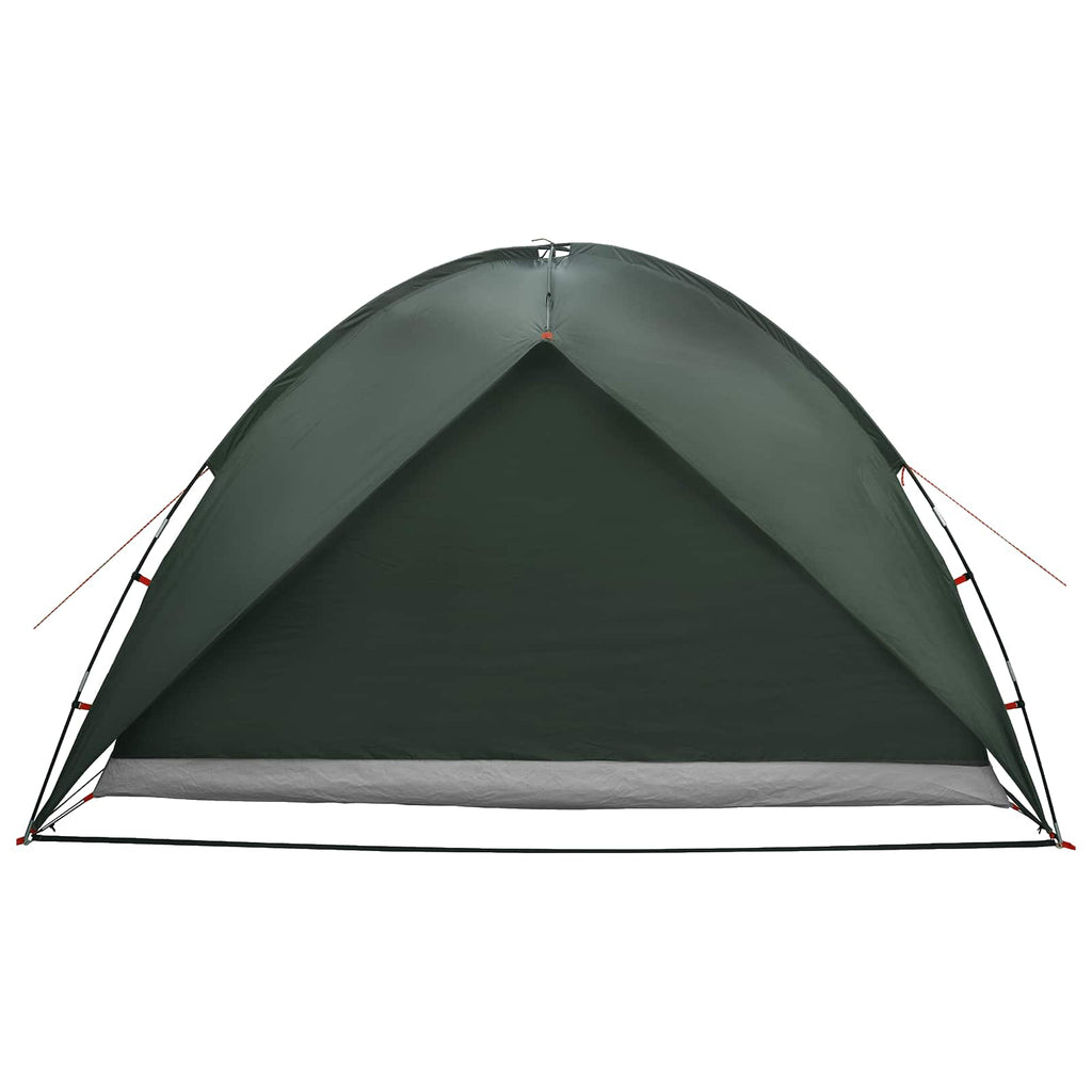 Camping Tent With Rainfly Water-Resistant Dome Army Green