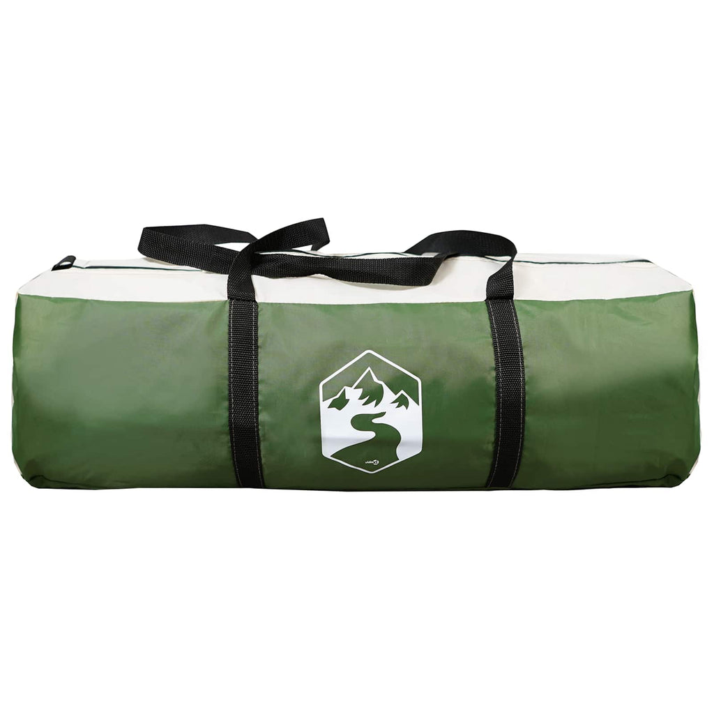 Tents Camping Tent Rainfly Water-Resistant Dome Green 360 cm