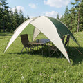 Tents Camping Tent Rainfly Water-Resistant Dome Green 360 cm
