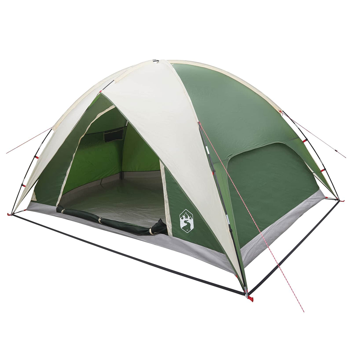 Tents Camping Tent Rainfly Water-Resistant Dome Green 360 cm