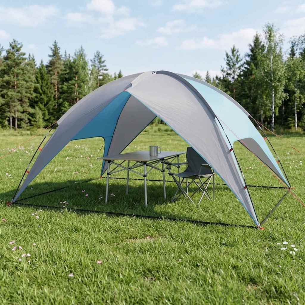 Tents Camping Tent Rainfly Water-Resistant Dome Blue 360 Cm Blue 370 X 250 X 188