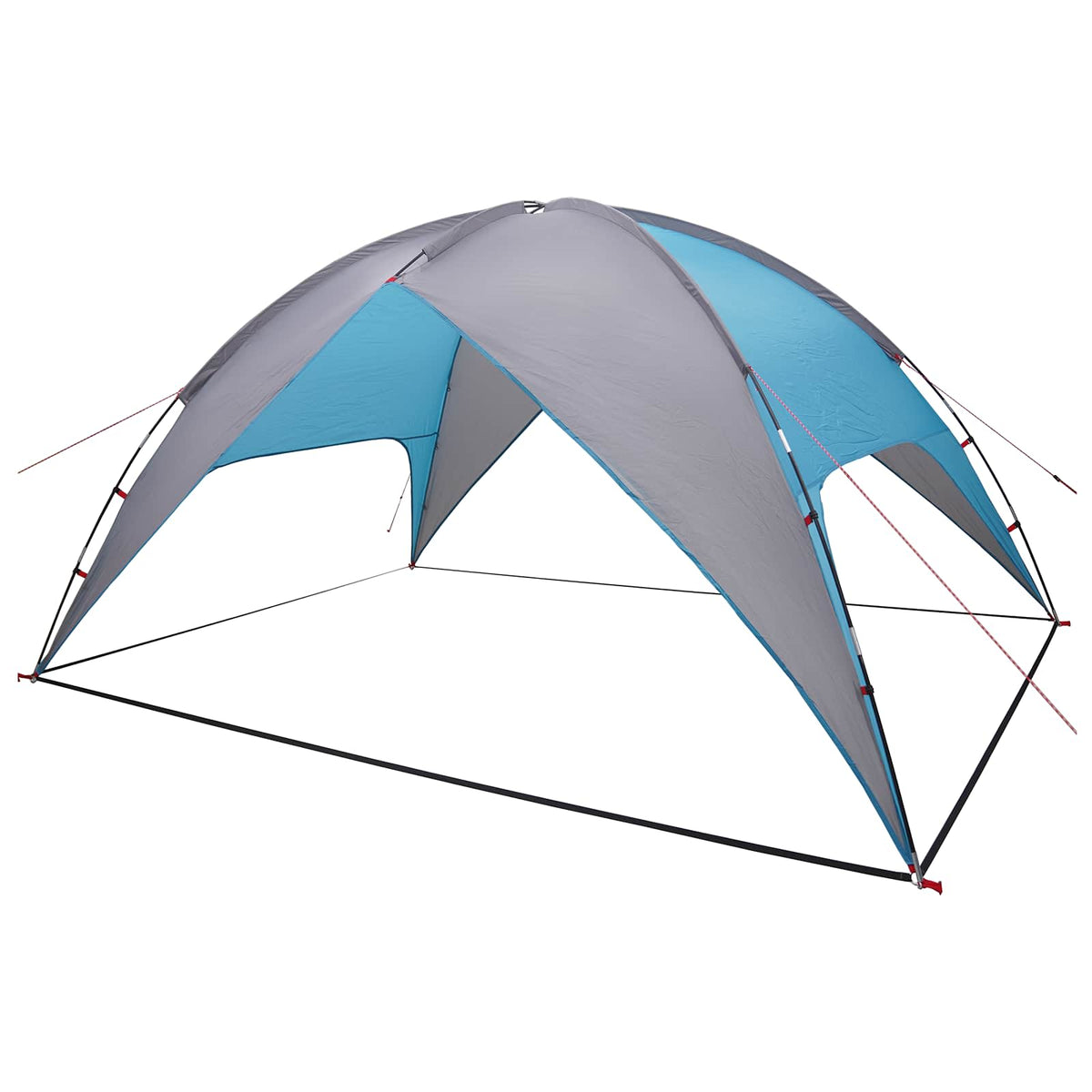 Tents Camping Tent Rainfly Water-Resistant Dome Blue 360 cm