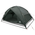 Camping Tent With Rainfly Water-Resistant Dome Army Green
