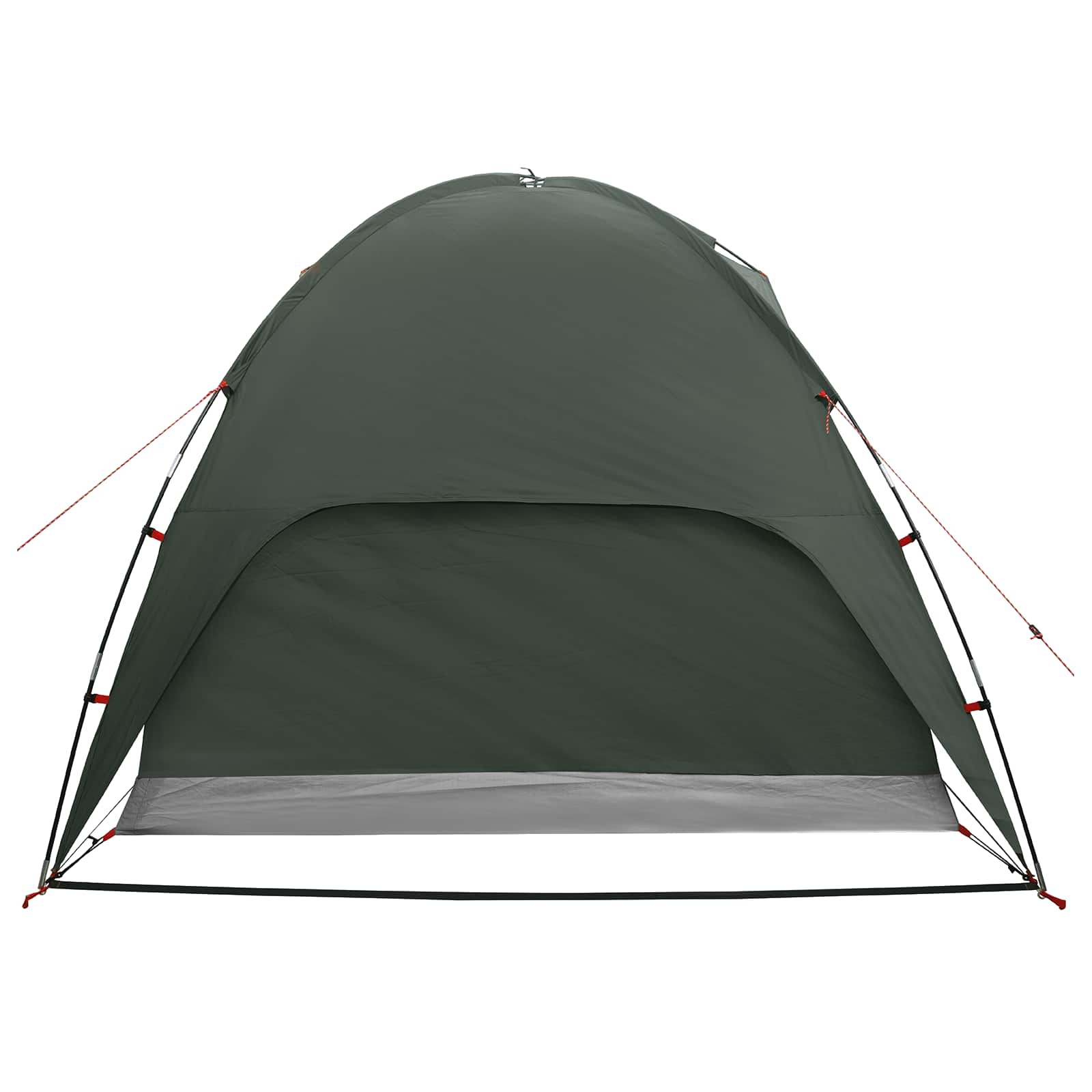 Camping Tent With Rainfly Water-Resistant Dome Army Green