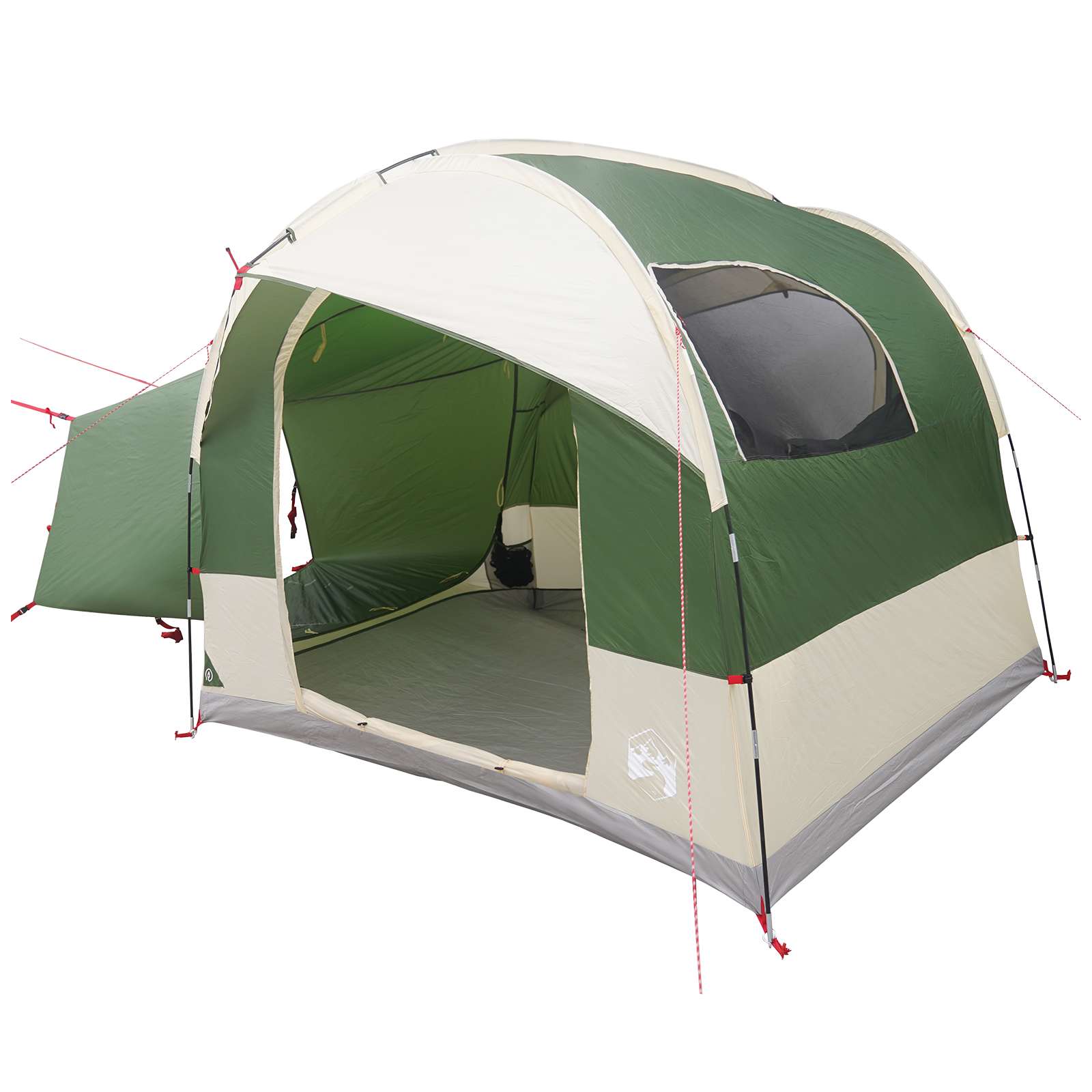 Tailgate Tent With Rainfly Water-Resistant Green 4-Person