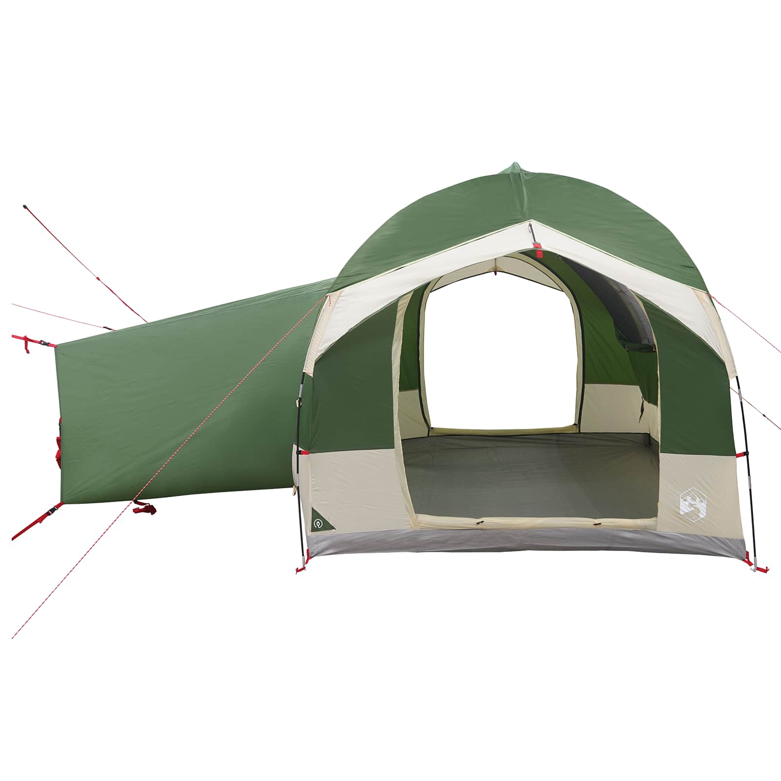 Tailgate Tent With Rainfly Water-Resistant Green 4-Person