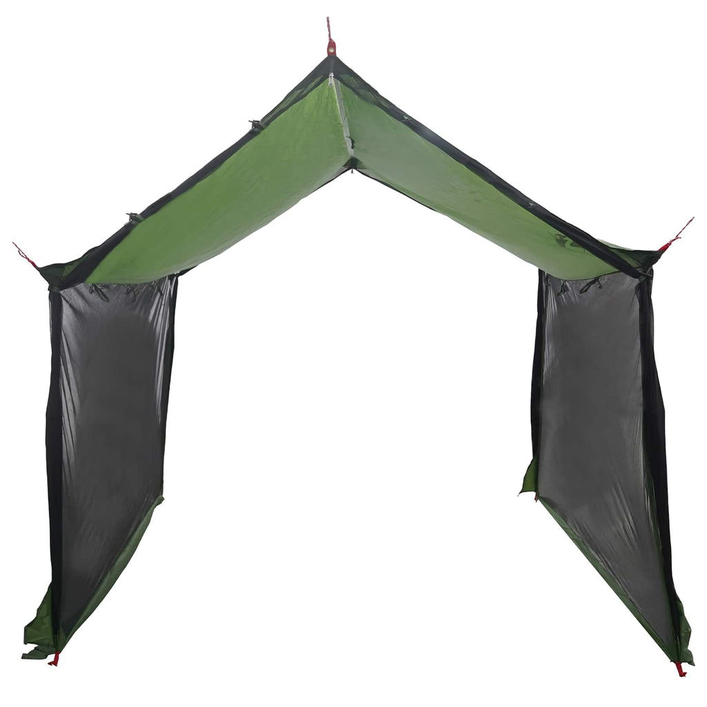 Camping Tarp With Mesh Walls Green 340 X 260 X 220 Cm