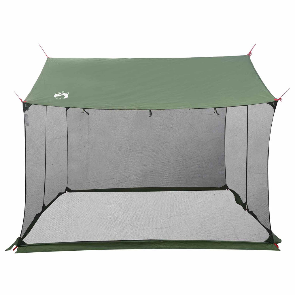 Camping Tarp With Mesh Walls Green 270 X 210 X 210 Cm