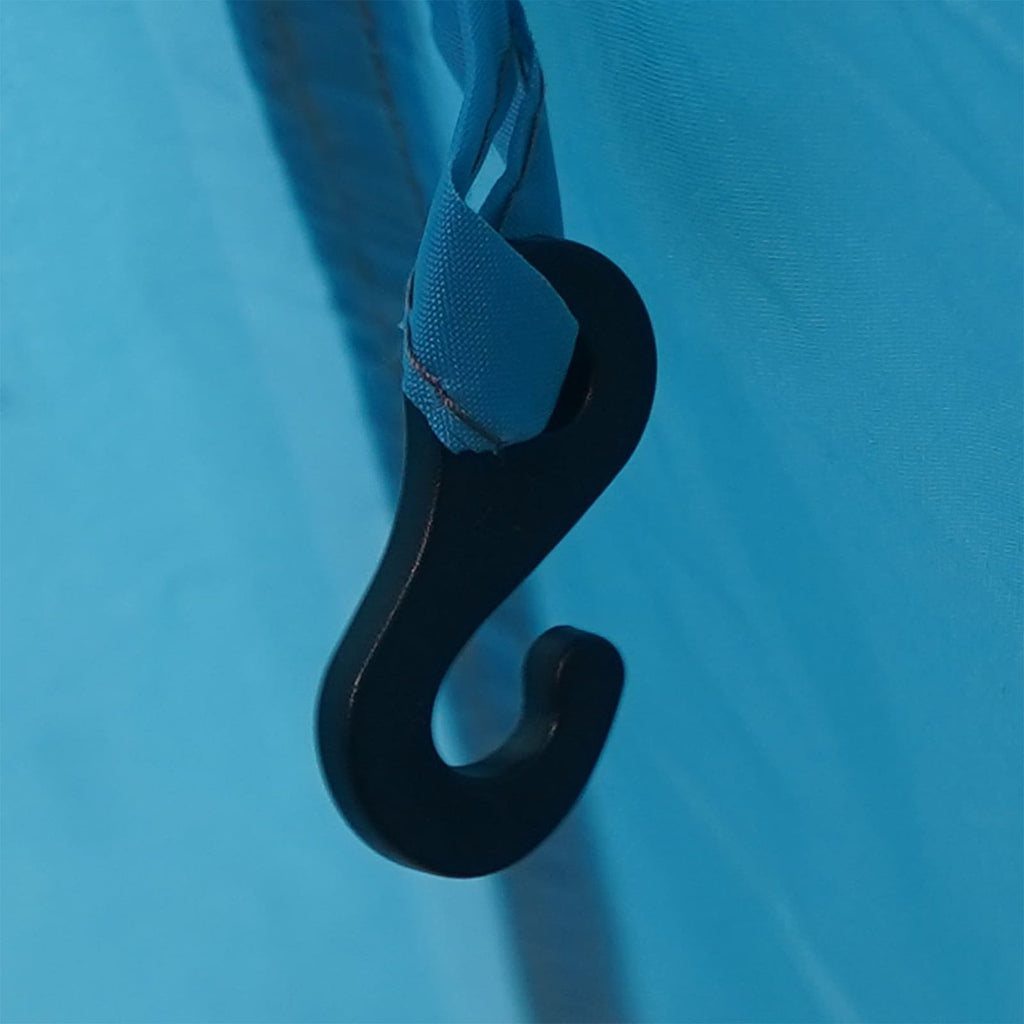 Camping Tarp With Mesh Walls Blue 270 X 210 X 210 Cm