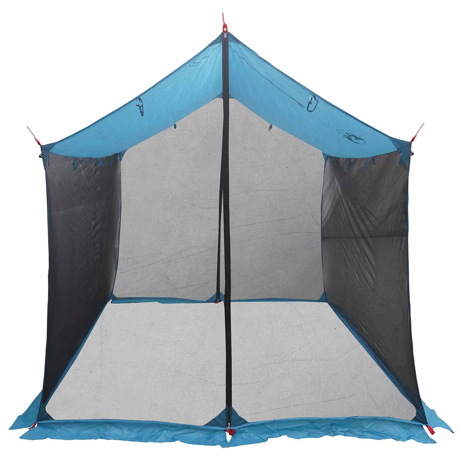 Camping Tarp With Mesh Walls Blue 270 X 210 X 210 Cm