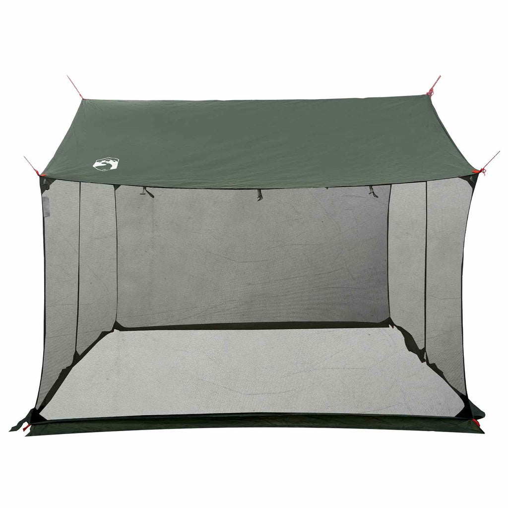 Camping Tarp With Mesh Walls Army Green 270 X 210 X 210 Cm