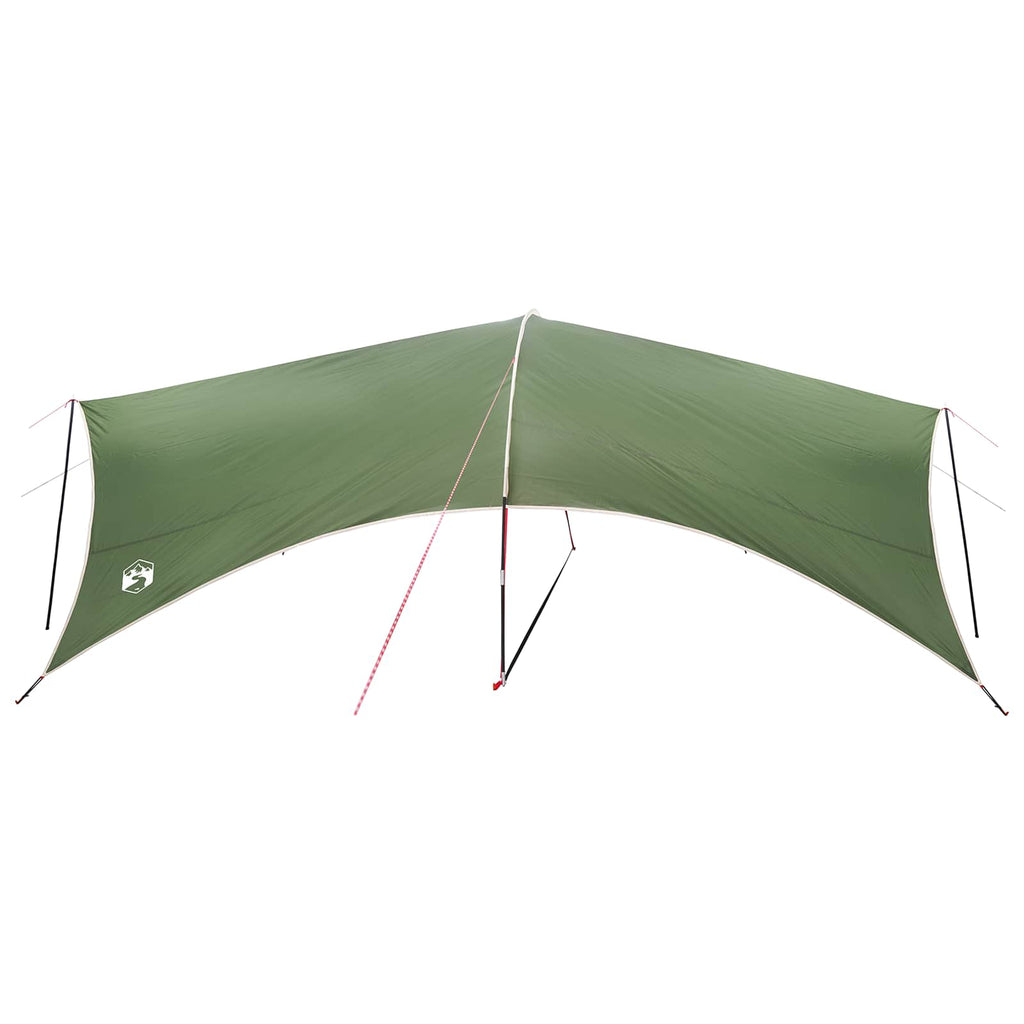 Camping Tarp Water-Resistant Green 690 X 580 X 255 Cm