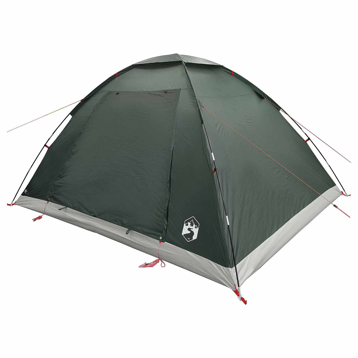 Tents Camping Tent Army Green 335 X 275 180 Cm Polyester Steel Waterproof 335 cm