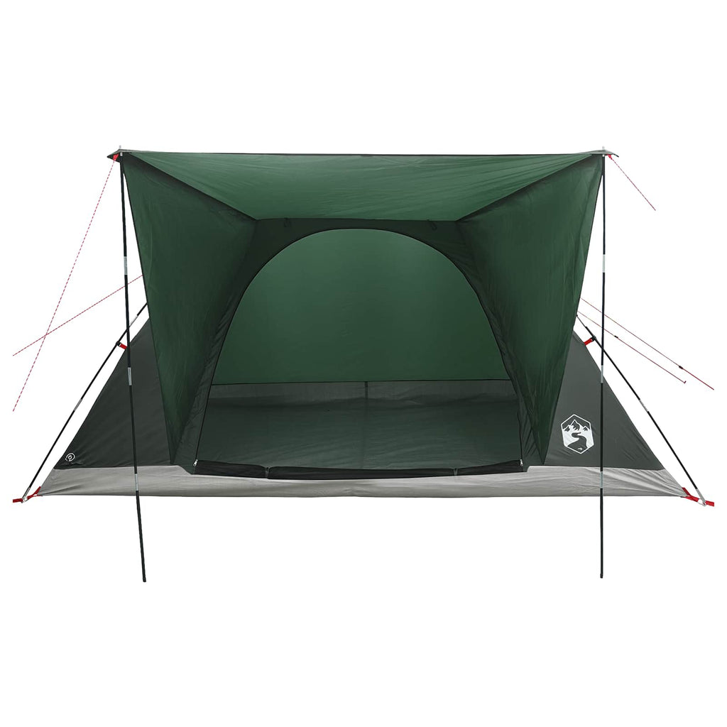 Tents Camping Tent Army Green 335 X 275 180 Cm Polyester Steel Waterproof 335 cm