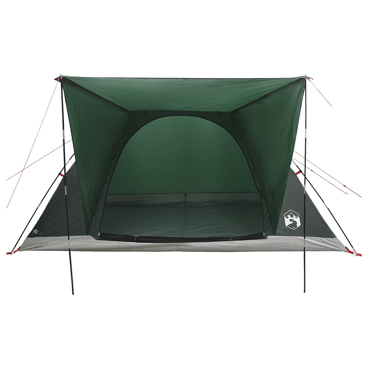 Tents Camping Tent Army Green 335 X 275 180 Cm Polyester Steel Waterproof 335 cm