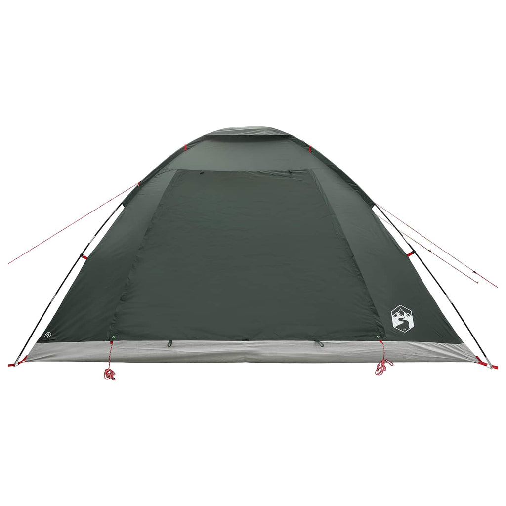 Tents Camping Tent Army Green 335 X 275 180 Cm Polyester Steel Waterproof 335 cm