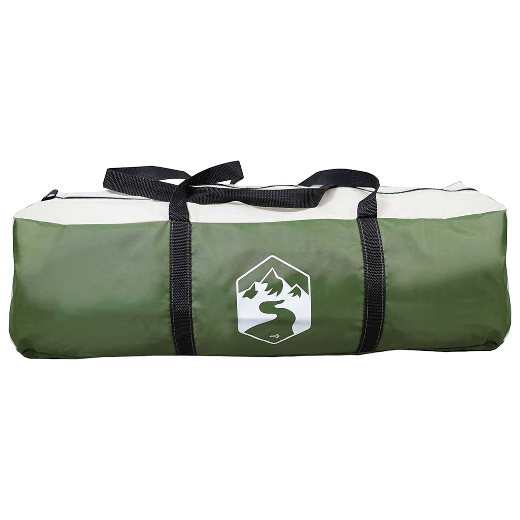 Family Tent Green 487 X 340 X 216 Cm Polyester And Steel