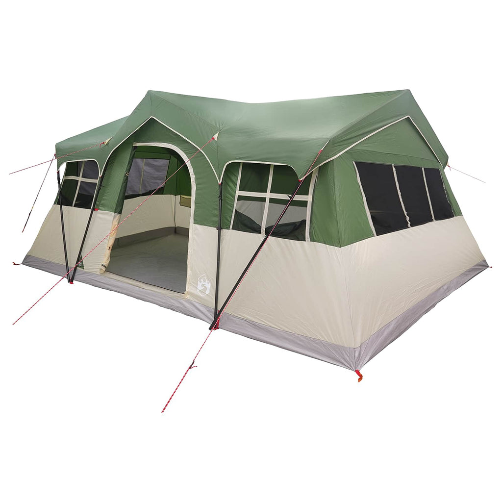 Family Tent Green 487 X 340 X 216 Cm Polyester And Steel