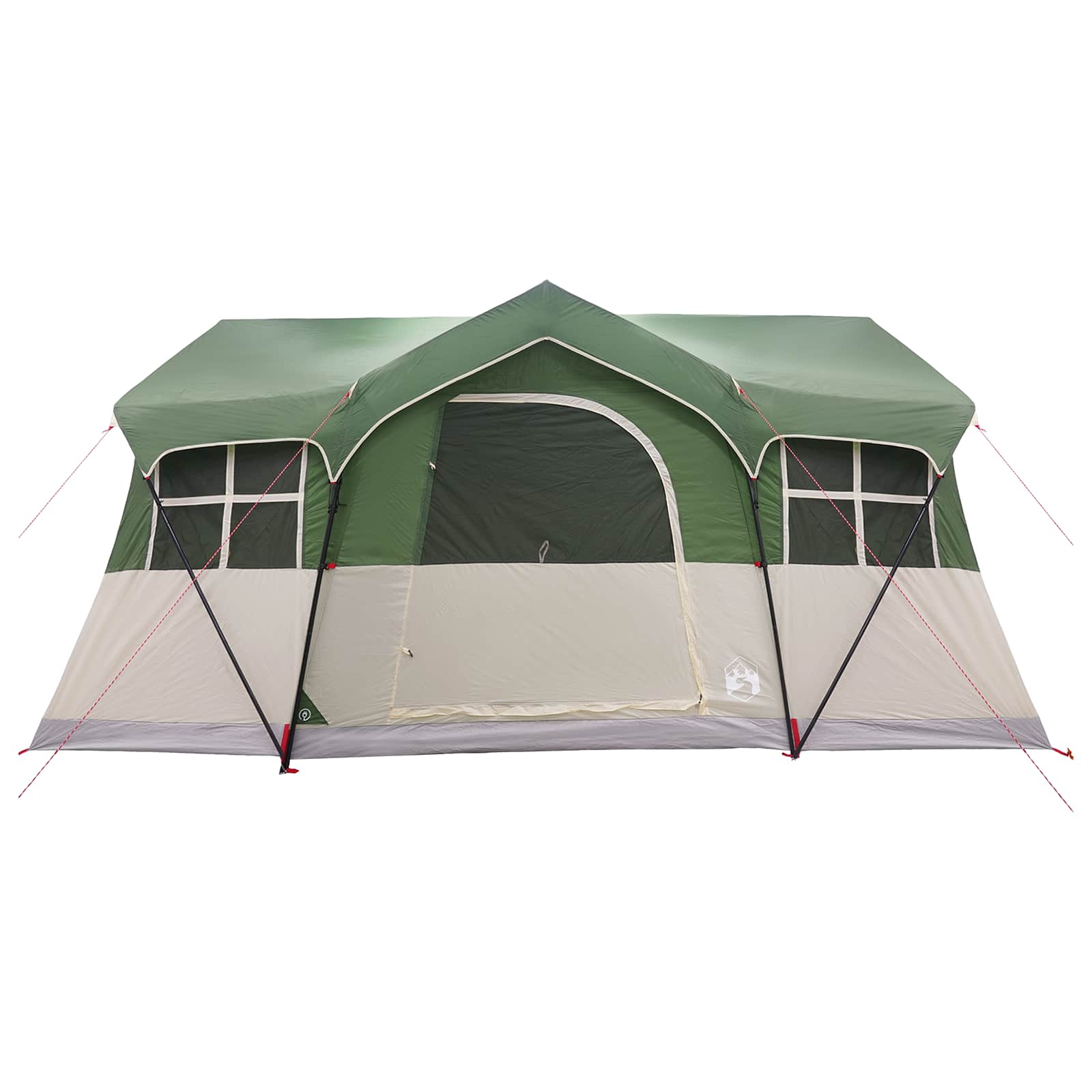 Family Tent Green 487 X 340 X 216 Cm Polyester And Steel