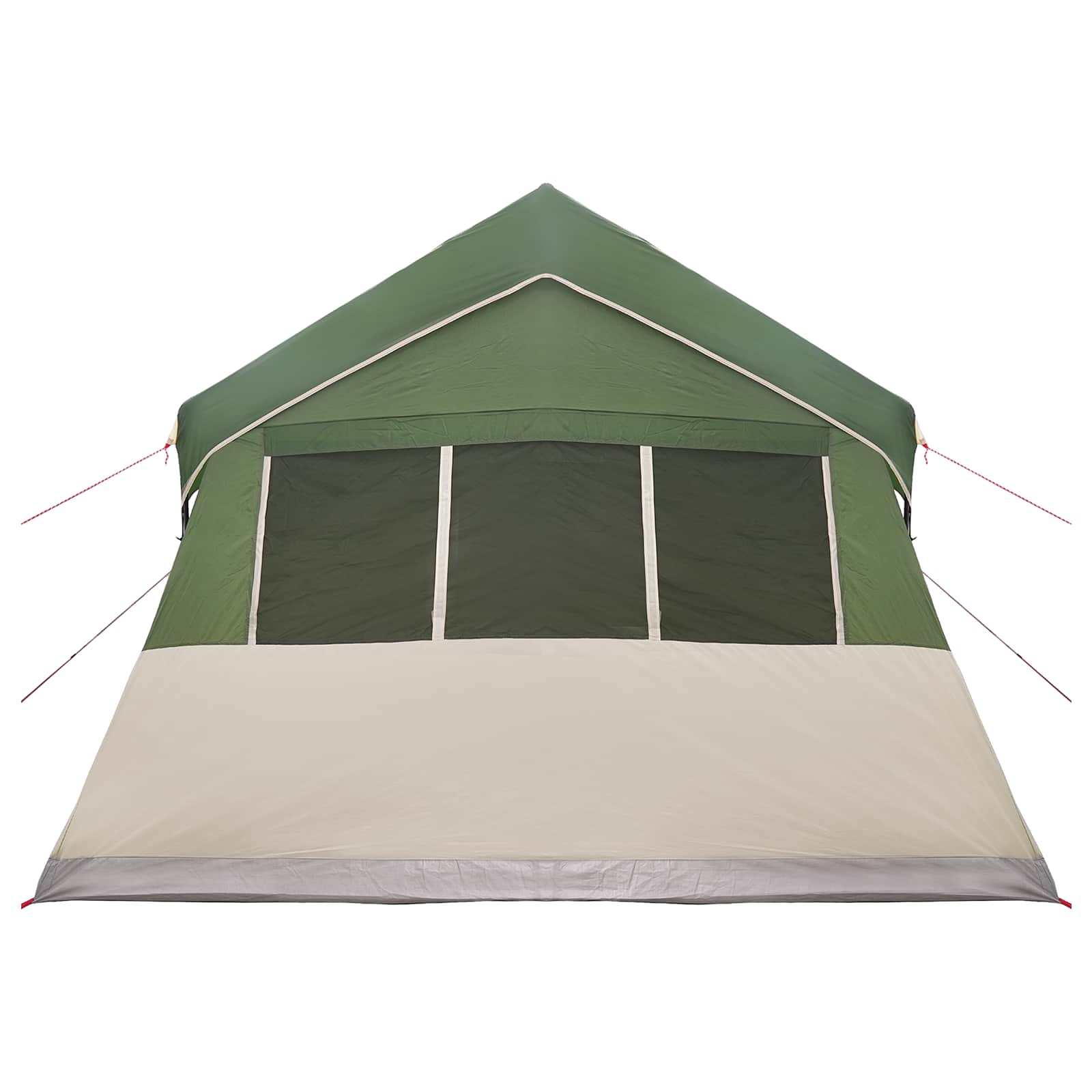Family Tent Green 487 X 340 X 216 Cm Polyester And Steel
