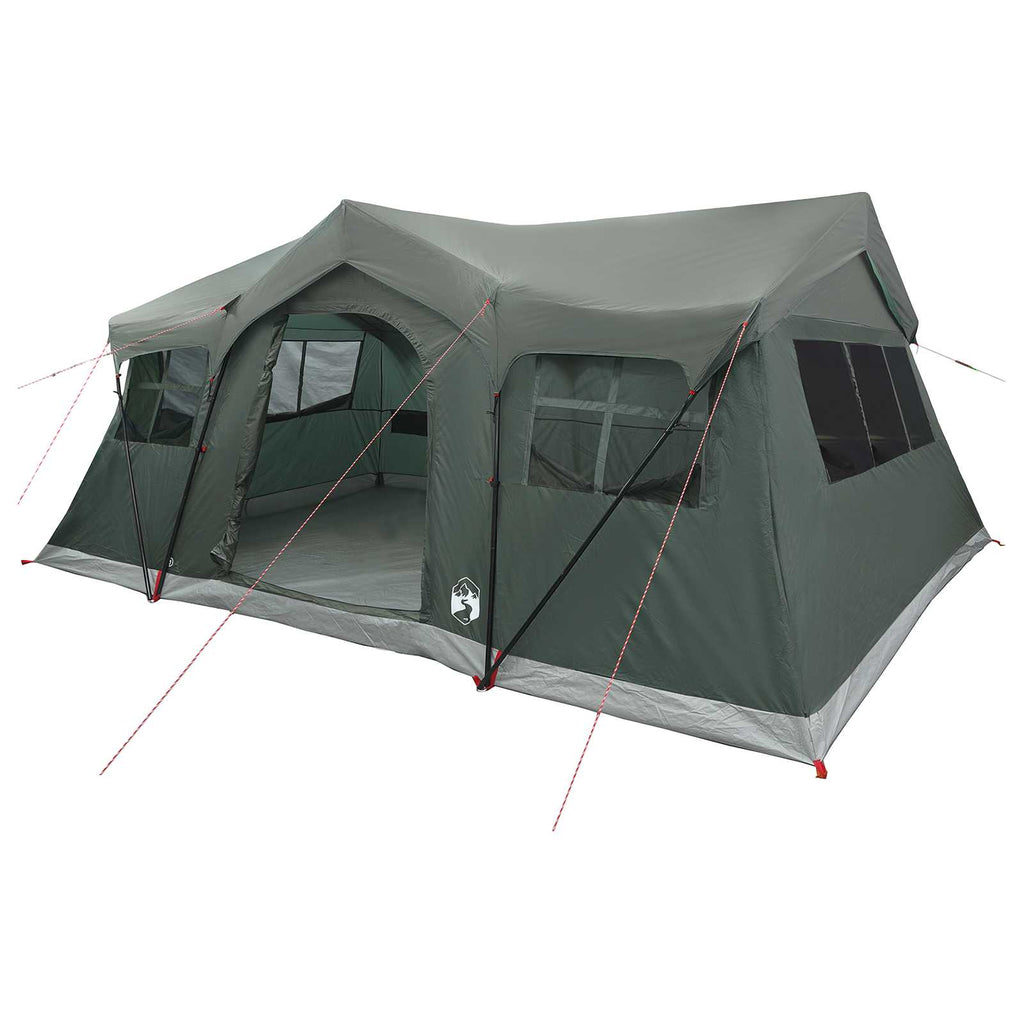 Family Tent Army Green 487 X 340 X 216 Cm Polyester And Steel
