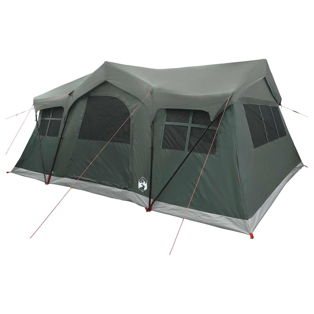 Family Tent Army Green 487 X 340 X 216 Cm Polyester And Steel