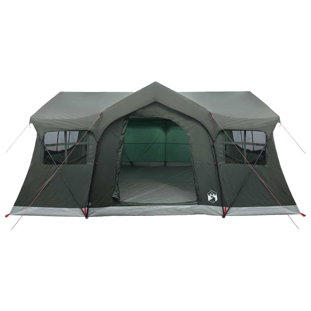 Family Tent Army Green 487 X 340 X 216 Cm Polyester And Steel